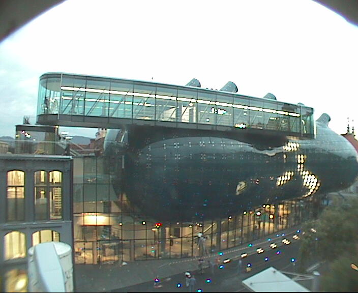 Livebild Webcam Kunsthaus Graz (1 Minutenintervall)